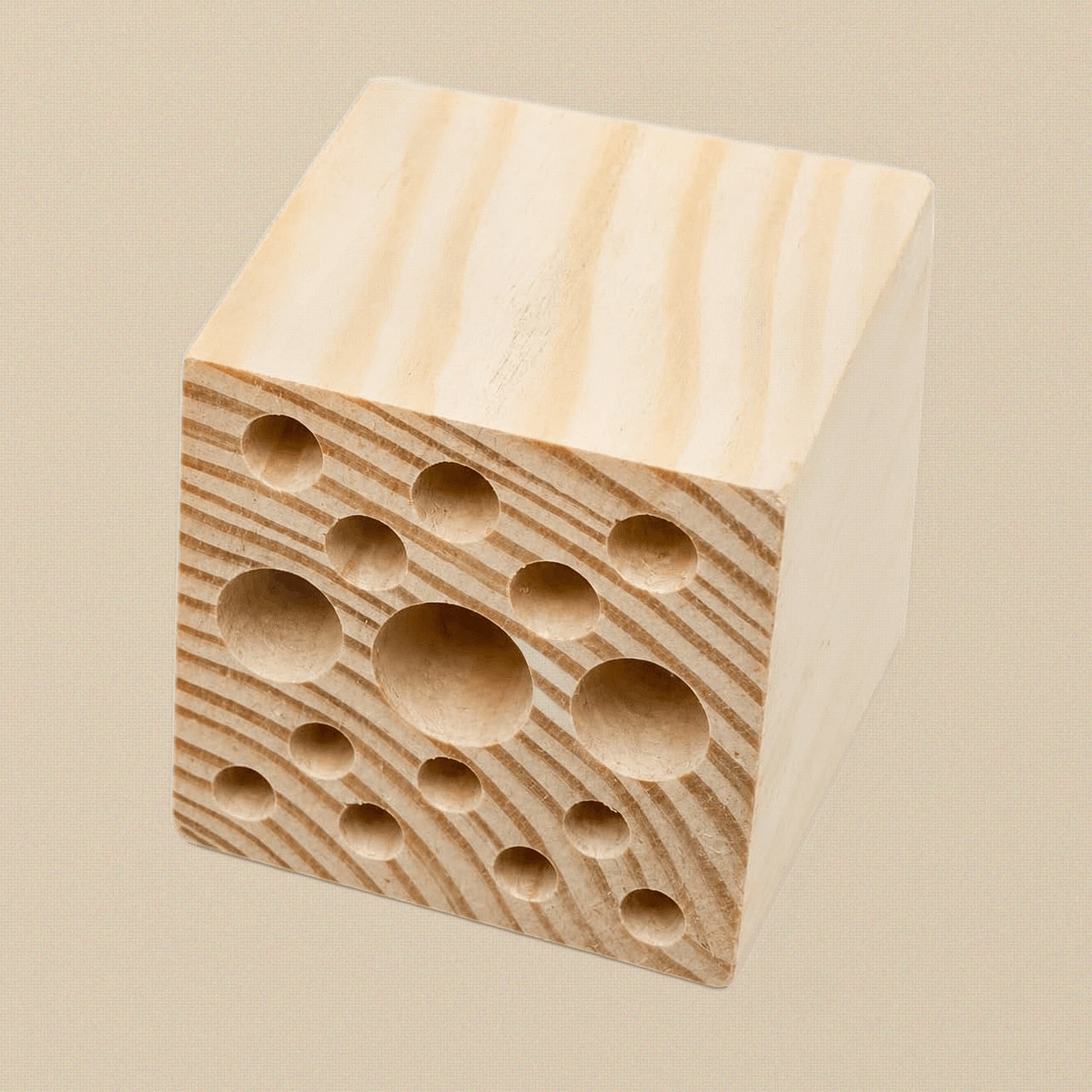 Small Wooden Tool Block Stand for Jewellery — Files, Saw Blades & Small Tools