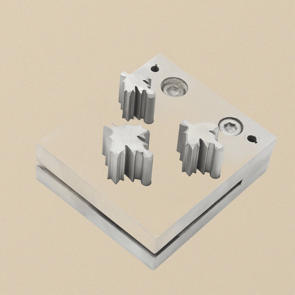 Maple Leaf Steel Disc Cutter Set, 3 Punches, 13-25 mm, Jewellery Making Tool | Disc Cutter Set | Toolsmith Ltd UK