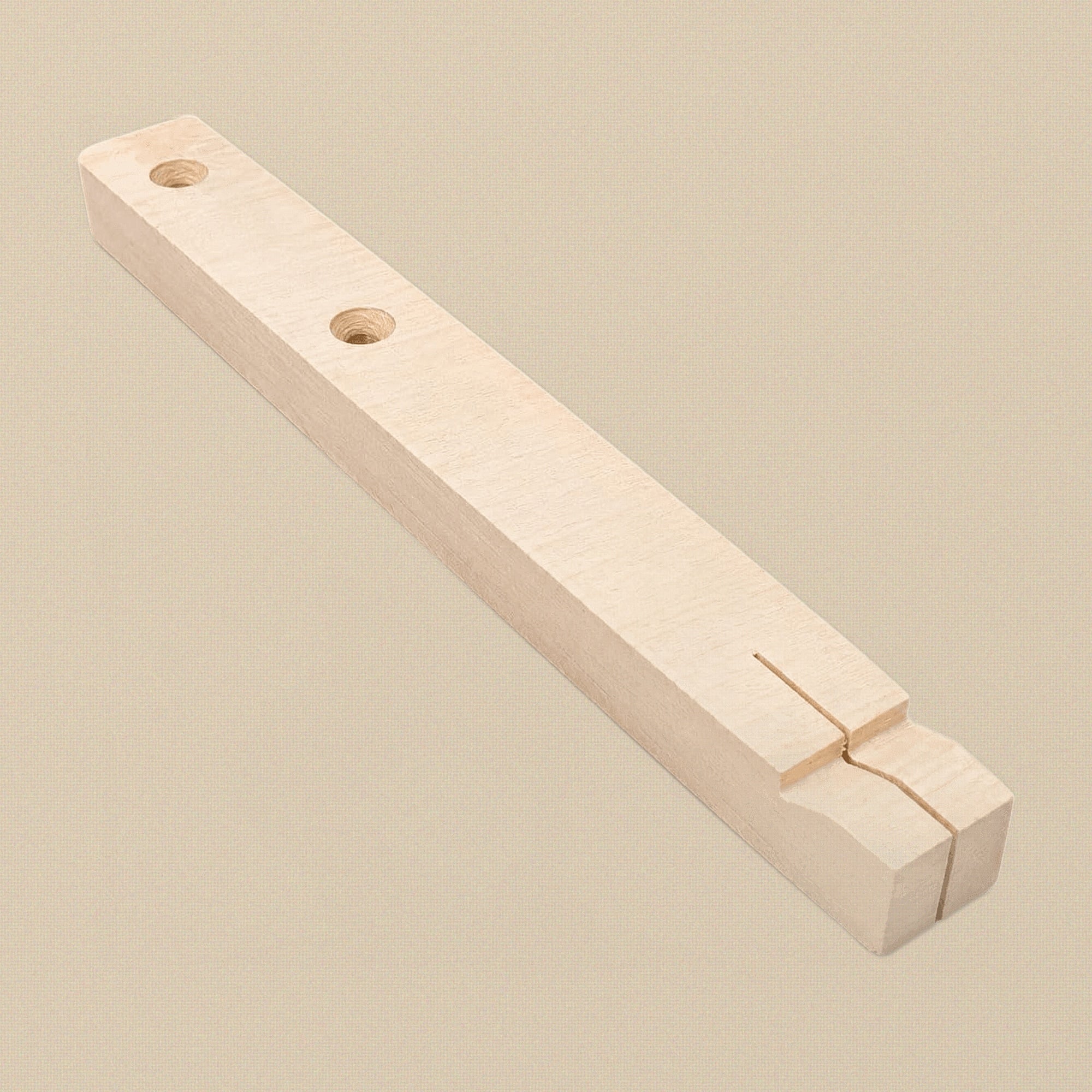 Wooden Bench Pin Cutting Jig for Jewellery, Ring Sizing & Sawing