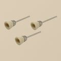 Bristle Cup Brushes for Rotary Tools, Stiff Bristle, 3/32 inch Shank | Jewellery Making Tools | Toolsmith Ltd UK