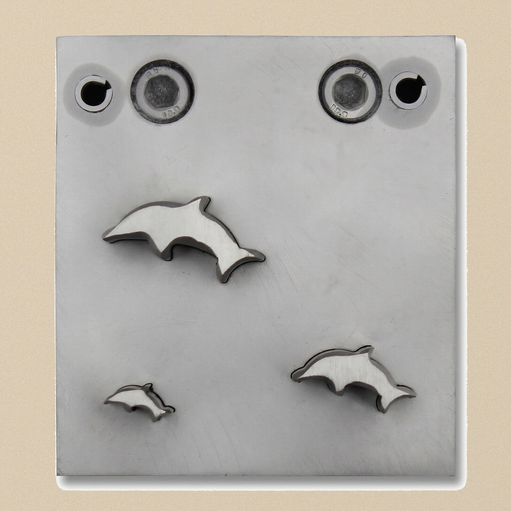 Dolphin Steel Disc Cutter Set, 3 Punches, 6-27 mm, Jewellery Making Tool | Disc Cutter Set | Toolsmith Ltd UK
