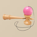Professional Kendama, Pink Ball, Beech Wood, 3-Way Competition Grade | Hobby & Craft Tools | Toolsmith Ltd UK