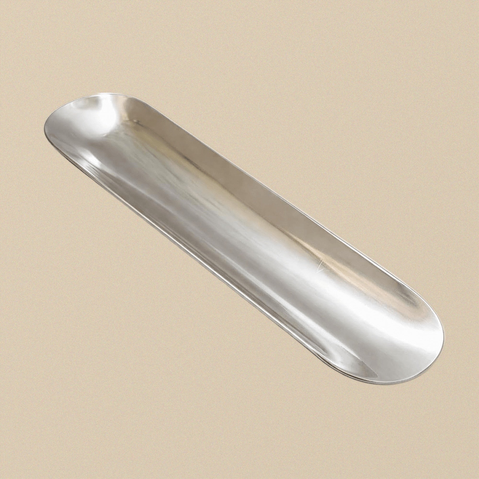 Stainless Steel Bead & Bench Scoop, Anti-Magnetic, Japanese 304, 125 x 33 mm | Jewellery Making Tools | Toolsmith Ltd UK