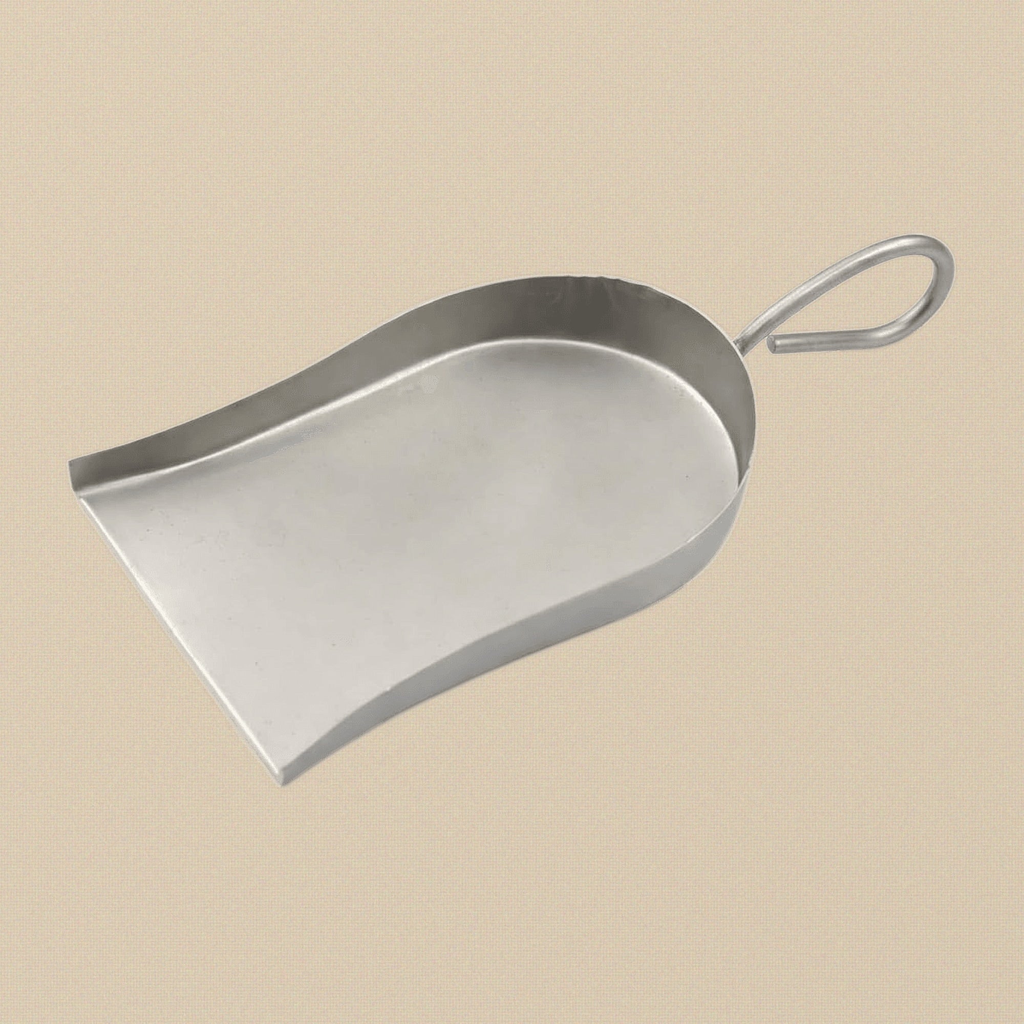 Stainless Steel Bead Scoop with Loop Handle, for Sorting Beads, Stones & Pearls, 50 x 60 mm | Jewellery Making Tools | Toolsmith Ltd UK