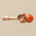 Professional 5-Way Kendama, Orange, Beech Wood, Competition Grade | Hobby & Craft Tools | Toolsmith Ltd UK