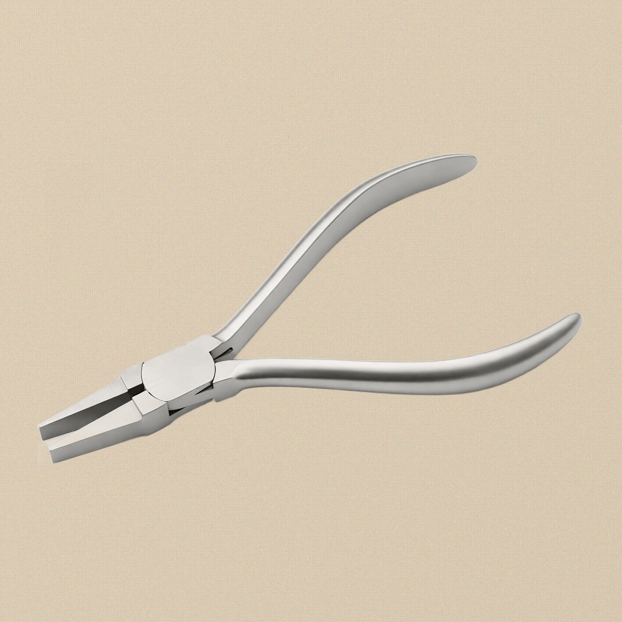Flat Nose Pliers, Polished Stainless Steel, 5.5 Inch, Multi-Purpose for Jewellery & Wire Work | Jewellery Making Tools | Toolsmith Ltd UK