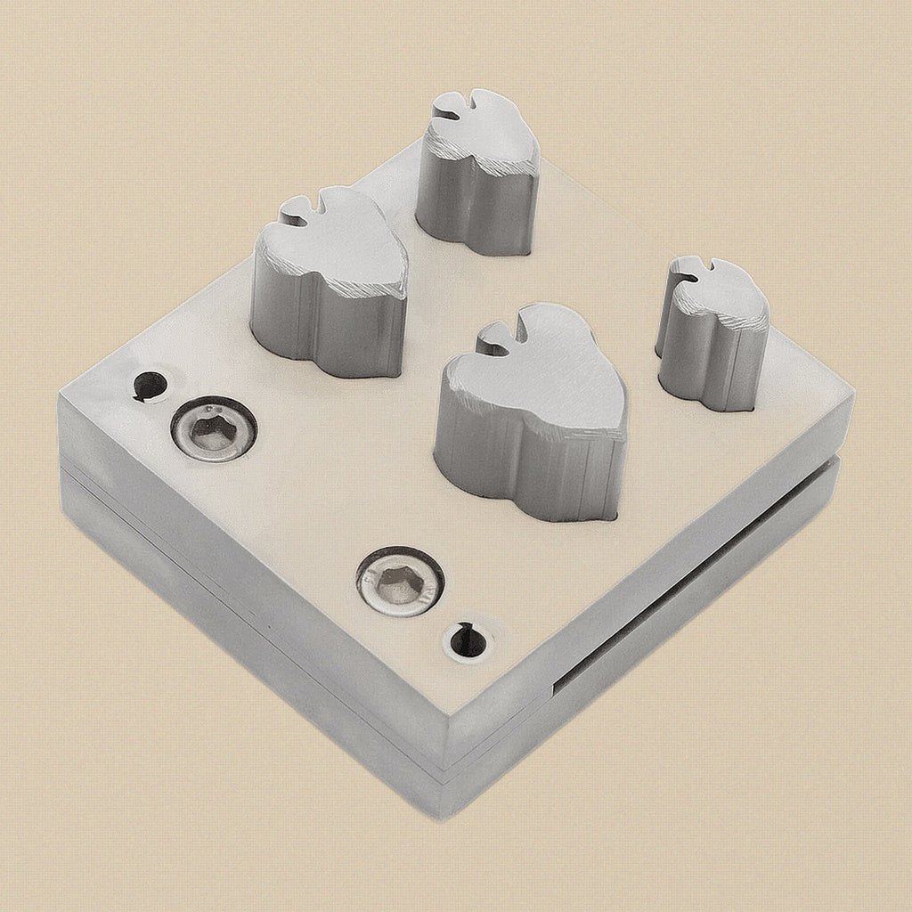 Angel Steel Disc Cutter Set, 4 Punches, 11-24 mm, Jewellery Making Tool