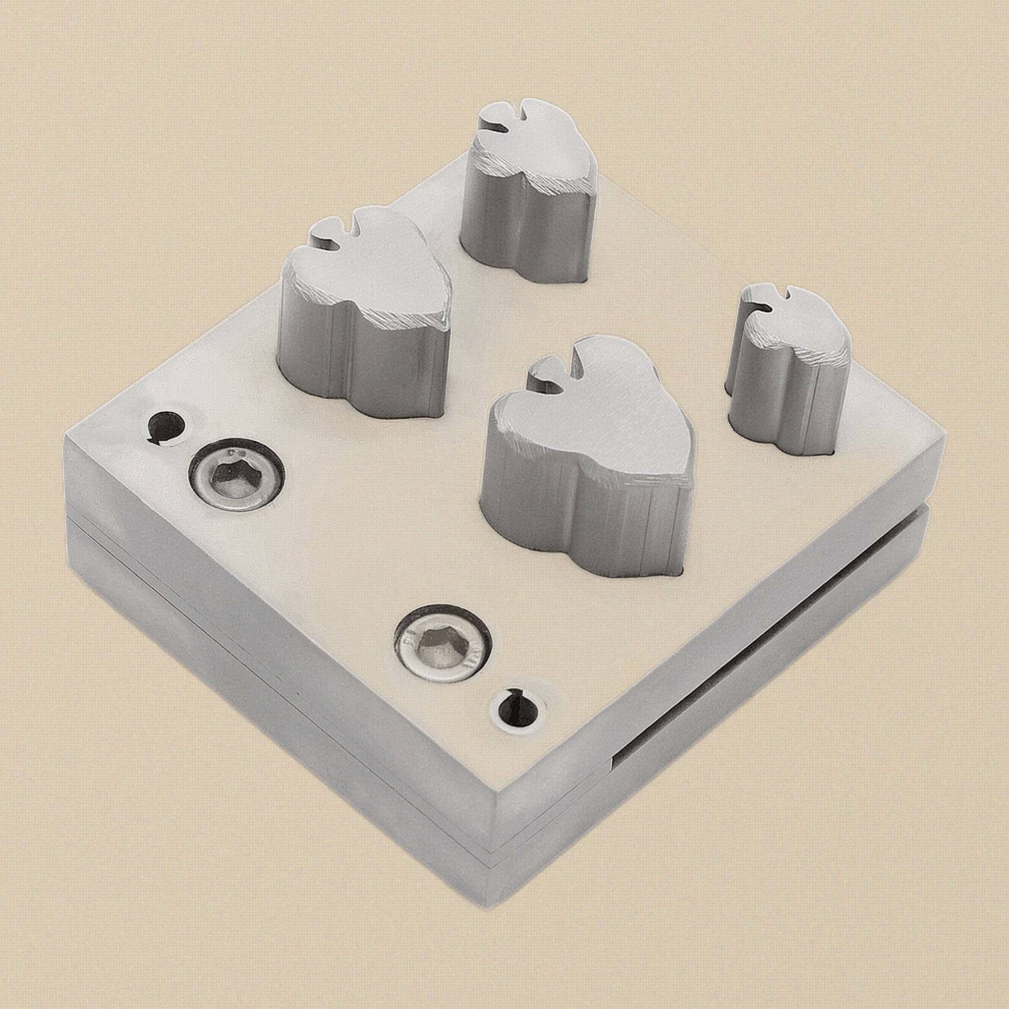 Angel Steel Disc Cutter Set, 4 Punches, 11-24 mm, Jewellery Making Tool