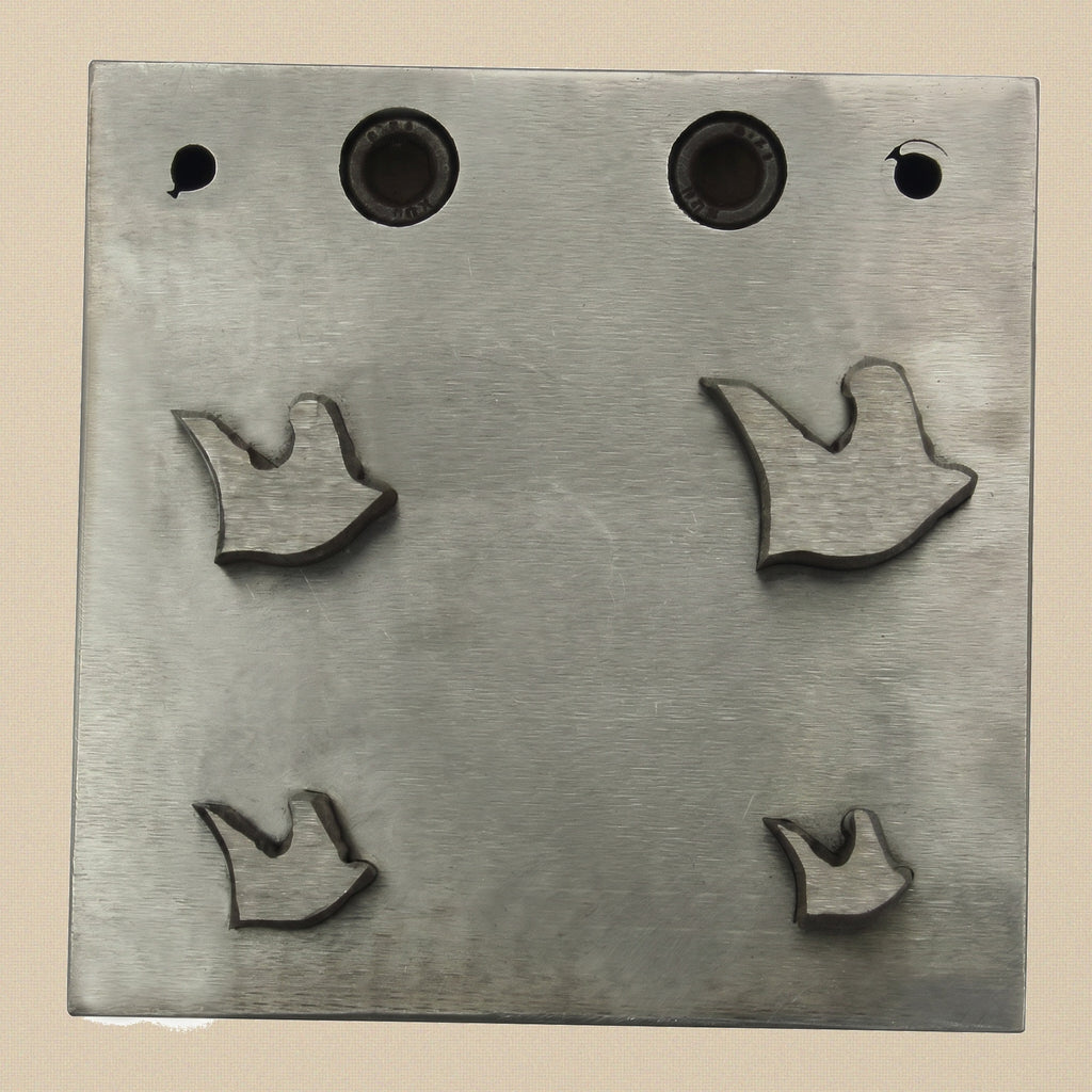Horse Head Steel Disc Cutter Set, 4 Punches, 9-24 mm, Jewellery Making Tool | Disc Cutter Set | Toolsmith Ltd UK