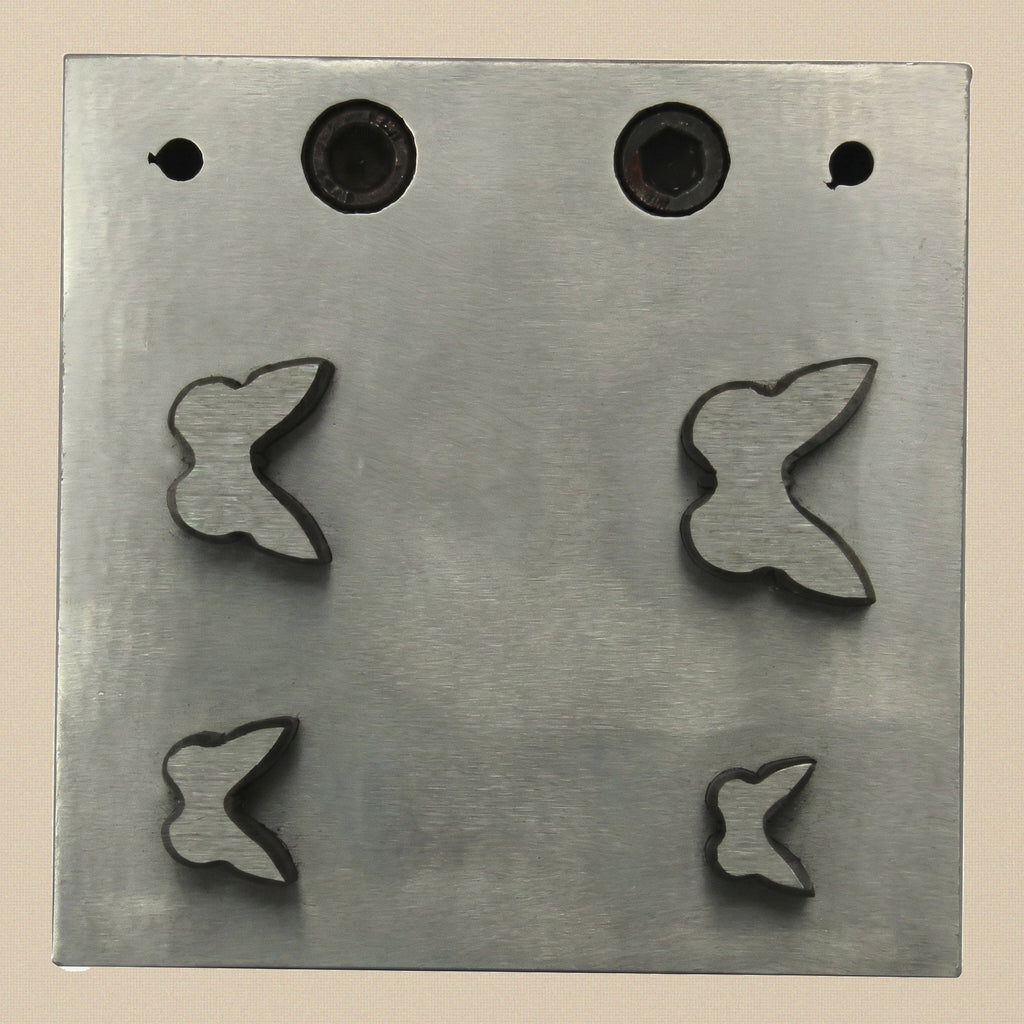 Butterfly Steel Disc Cutter Set, 4 Punches, 9-23 mm, Jewellery Making Tool | Disc Cutter Set | Toolsmith Ltd UK