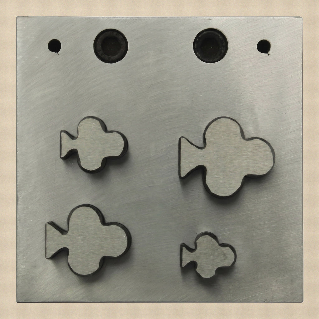 Club Steel Disc Cutter Set, 4 Punches, 13-28 mm, Jewellery Making Tool | Bench Tools | Toolsmith Ltd UK