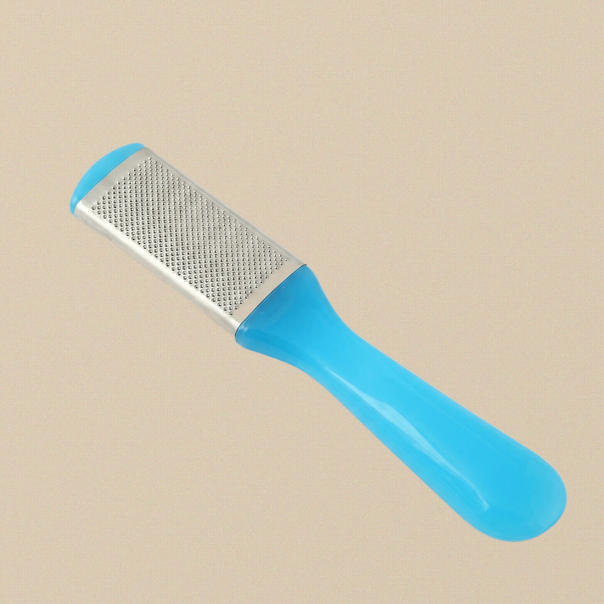 Double-Sided Foot Rasp & Callus Remover, Exfoliating Pedicure File — Blue Straight