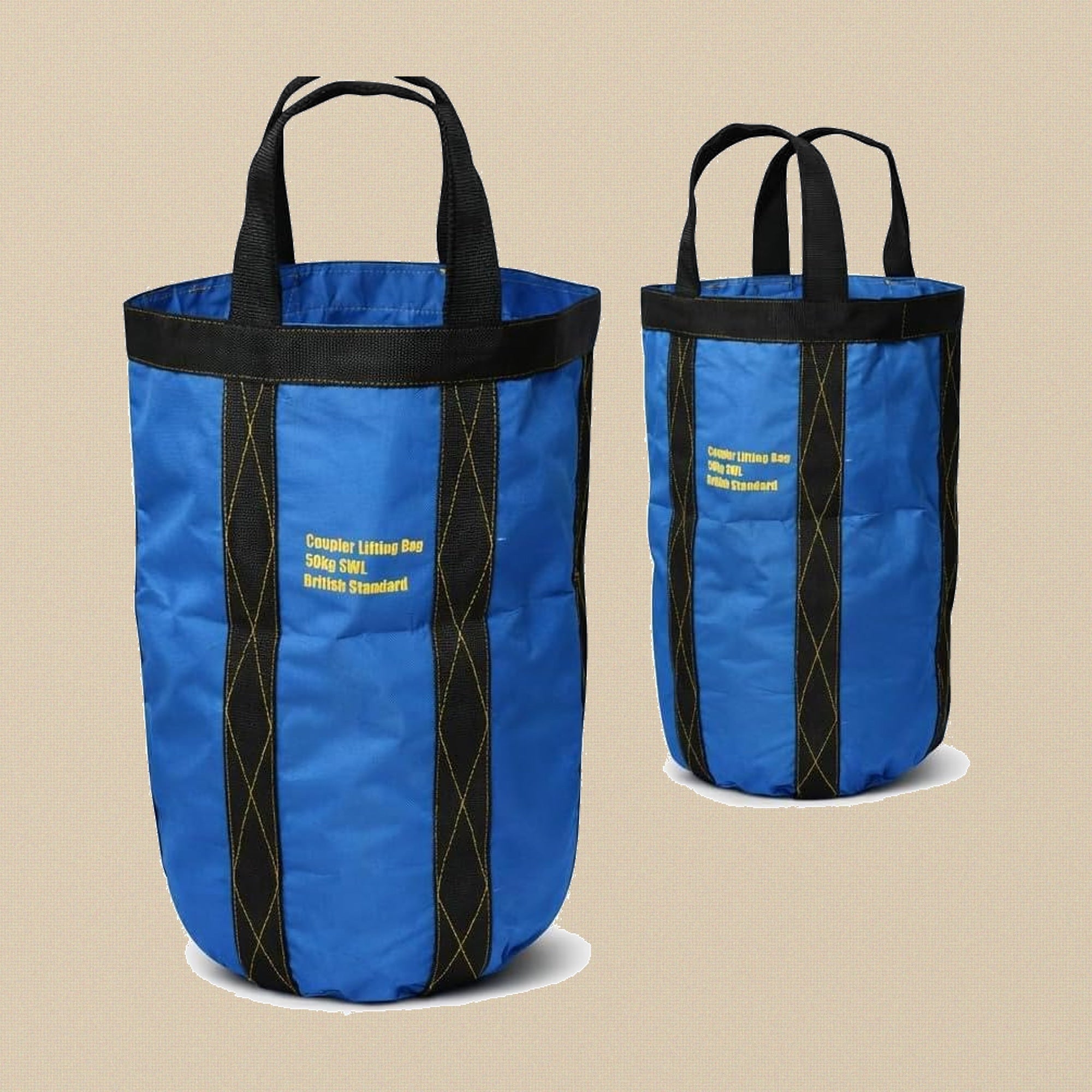 Scaffolding Coupler Lifting & Carrying Bag, Blue, 50 kg SWL, British Standard | Scaffolding & Site Equipment | Toolsmith Ltd UK