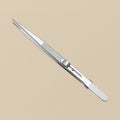 Thumb Locking Tweezers with Slide Lock, Fine Tips, 6.5 Inch, Satin Stainless Steel, for Diamonds and Gemstones | Jewellery Making Tools | Toolsmith Ltd UK