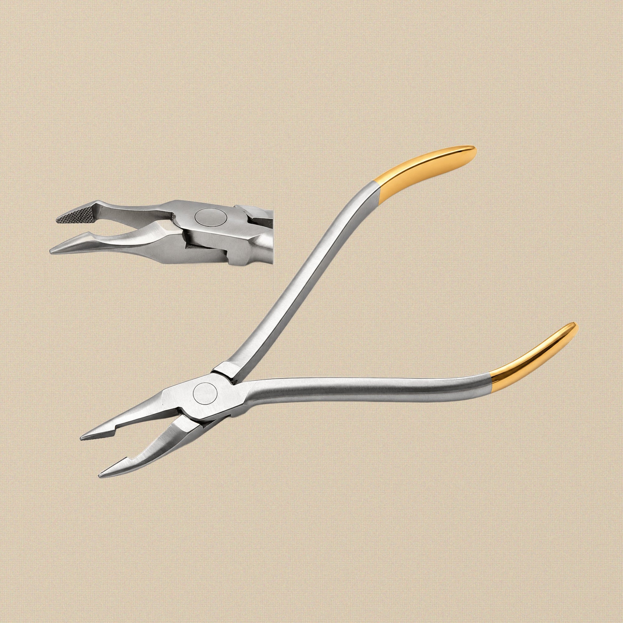Weingart Orthodontic Utility Pliers, 13 cm, with Gold-Plated Handles | Pliers | Toolsmith Ltd UK