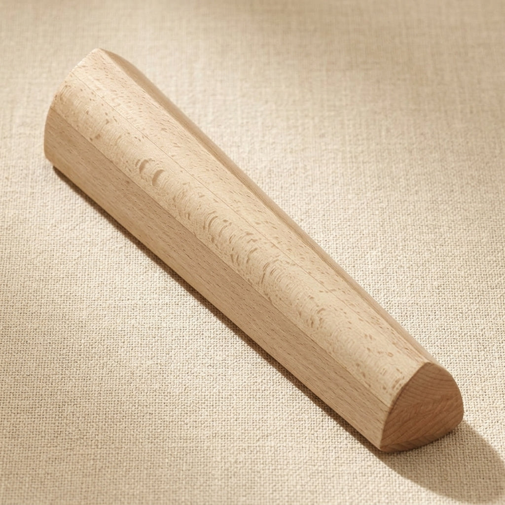 Domed Triangle Wood Mandrel for Bracelet Bangles, Jewellery Making Shaping Tool, Natural Wooden, 14 Inch | Jewellery Making Tools | Toolsmith Ltd UK