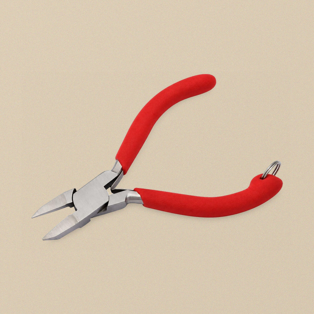 Fishing Hook Remover Side Cutters with Wire Cutter, 115 mm Stainless Steel with Red Grips, Hook Holder and Line Cutter | Jewellery Making Tools | Toolsmith Ltd UK