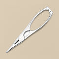 Seafood Lobster Shears with Tong Ends, 18.5 cm, Stainless Steel, Open-Loop Handle, Crab and Shellfish Cutter | Kitchen Tools | Toolsmith Ltd UK