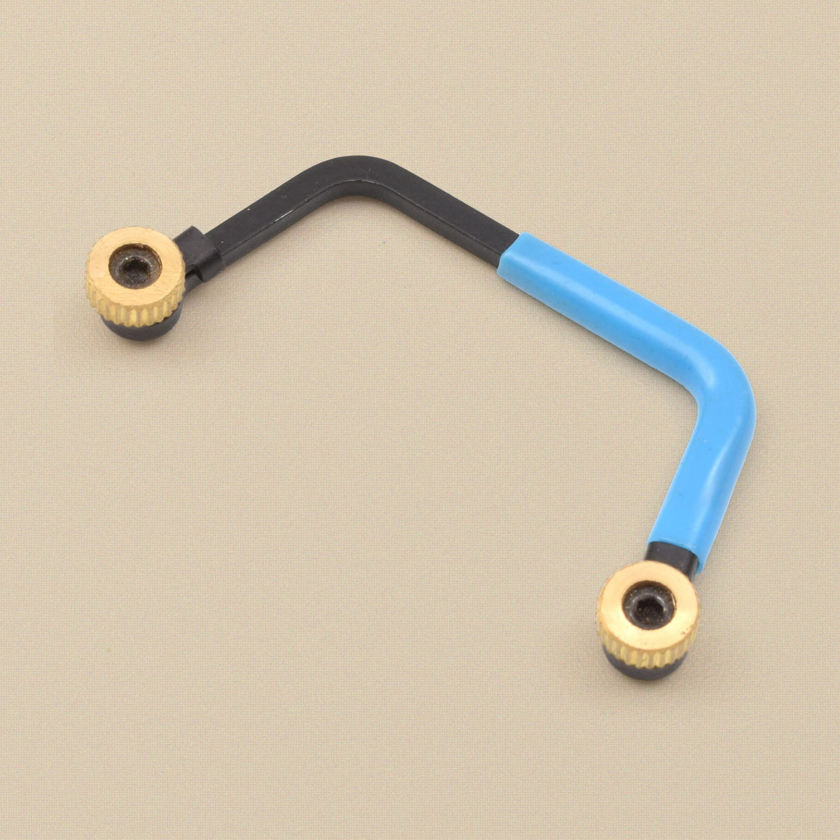 Miniature Jewellers Saw Frame, Blue and Black, 38 x 32 mm Frame with Brass Thumb Nuts, for Fine Piercing Work | Jewellery Making Tools | Toolsmith Ltd UK