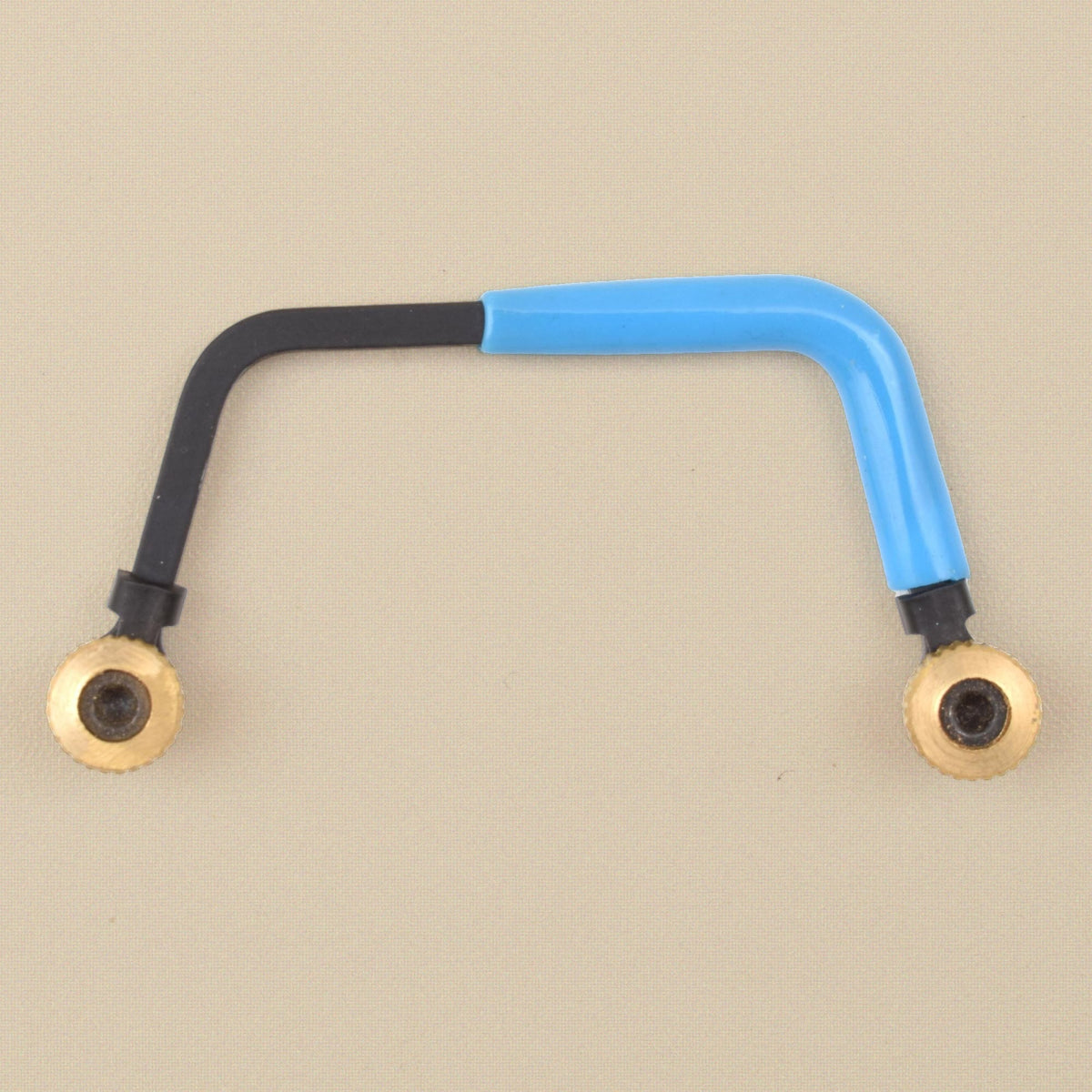 Miniature Jewellers Saw Frame, Blue and Black, 38 x 32 mm Frame with Brass Thumb Nuts, for Fine Piercing Work | Jewellery Making Tools | Toolsmith Ltd UK