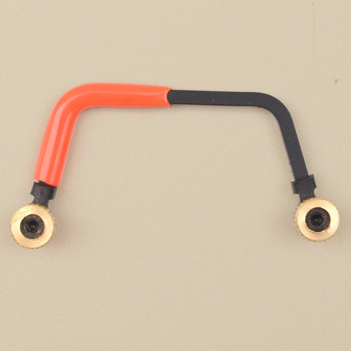 Miniature Jewellers Saw Frame, Orange and Black, 38 x 32 mm Frame with Brass Thumb Nuts, for Fine Piercing Work | Jewellery Making Tools | Toolsmith Ltd UK