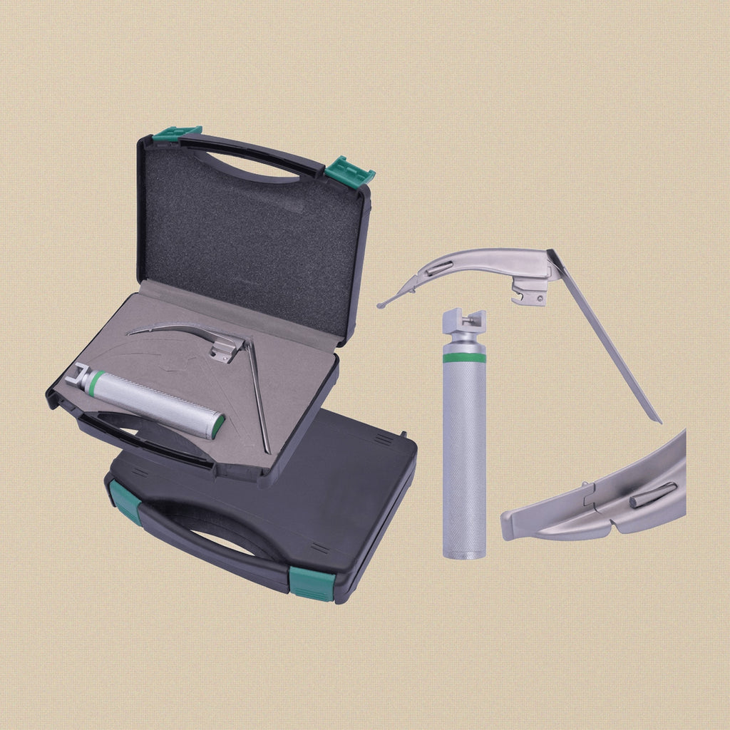 Macintosh LED Fibre-Optic Laryngoscope — Flexible Tip, Single Blade (No. 2) | Surgical Instrument | Toolsmith Ltd UK