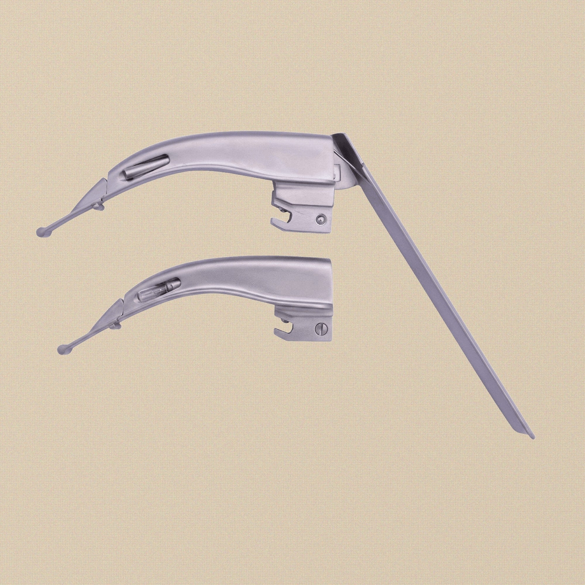 Macintosh LED Fibre-Optic Laryngoscope — Flexible Tip, Single Blade (No. 2) | Surgical Instrument | Toolsmith Ltd UK