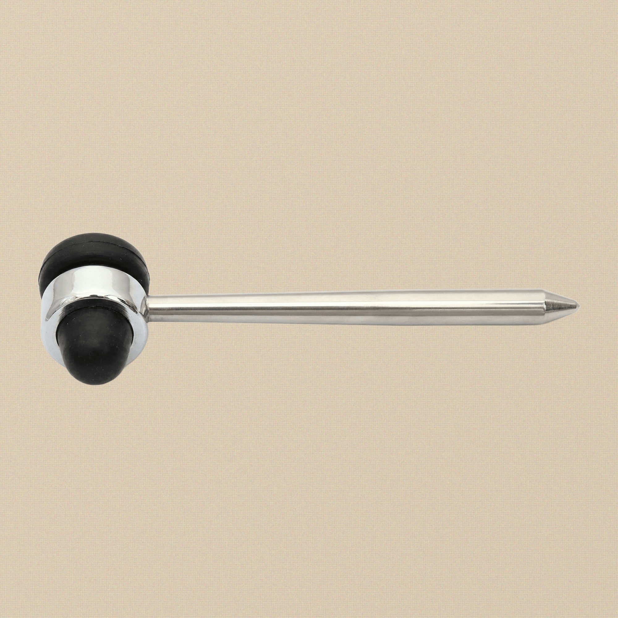 Full 241 mm length of the Troemner reflex hammer against a white background.