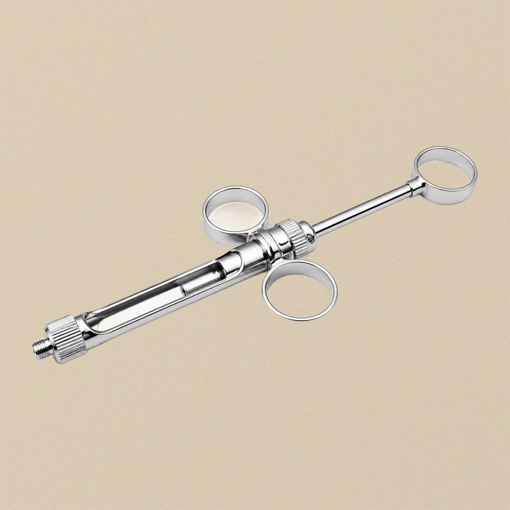 Aspirating Dental Syringe for 1.8 ml Cartridges, Surgical Stainless Steel