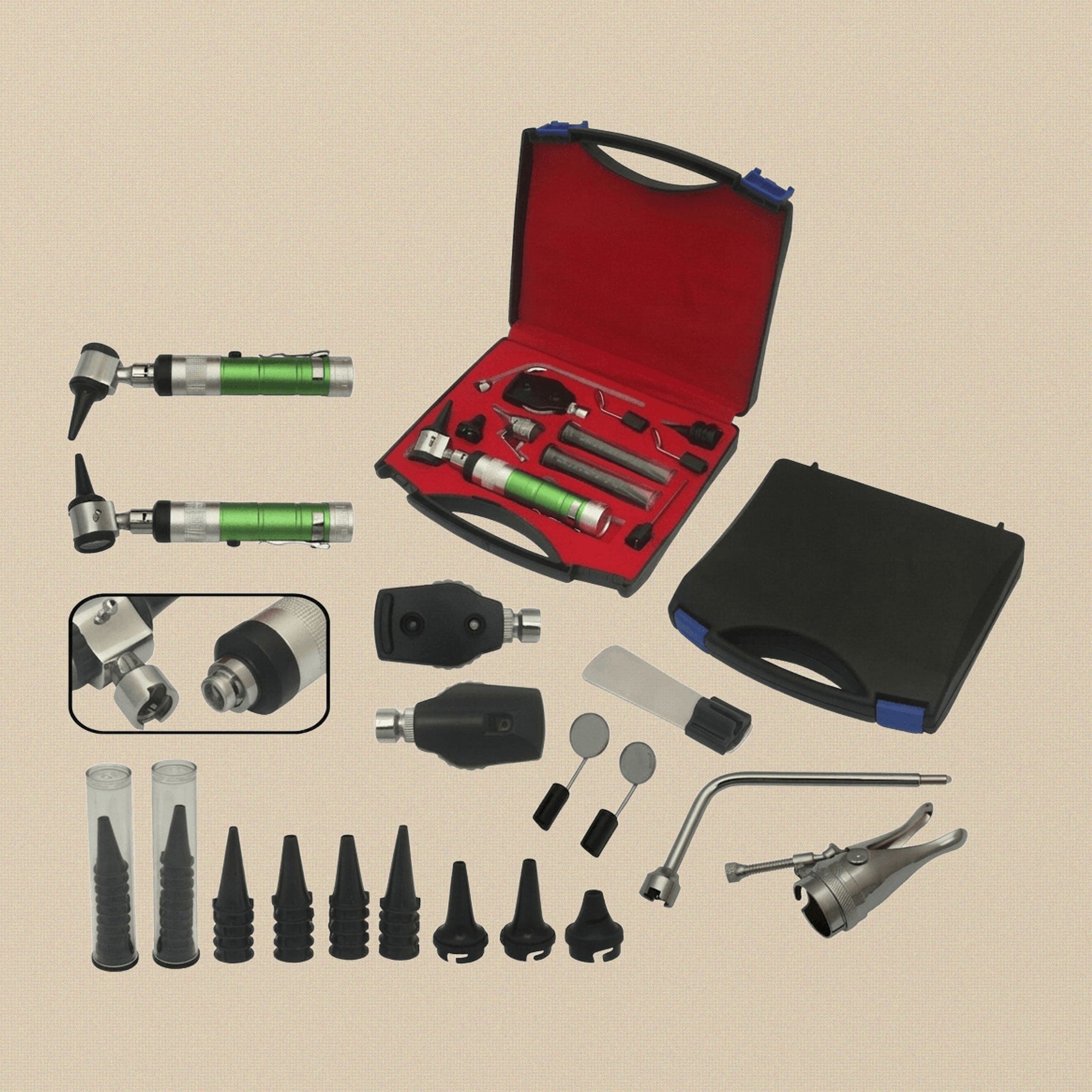 Otoscope & Ophthalmoscope ENT Diagnostic Kit | Diagnostic Kit | Toolsmith Ltd UK