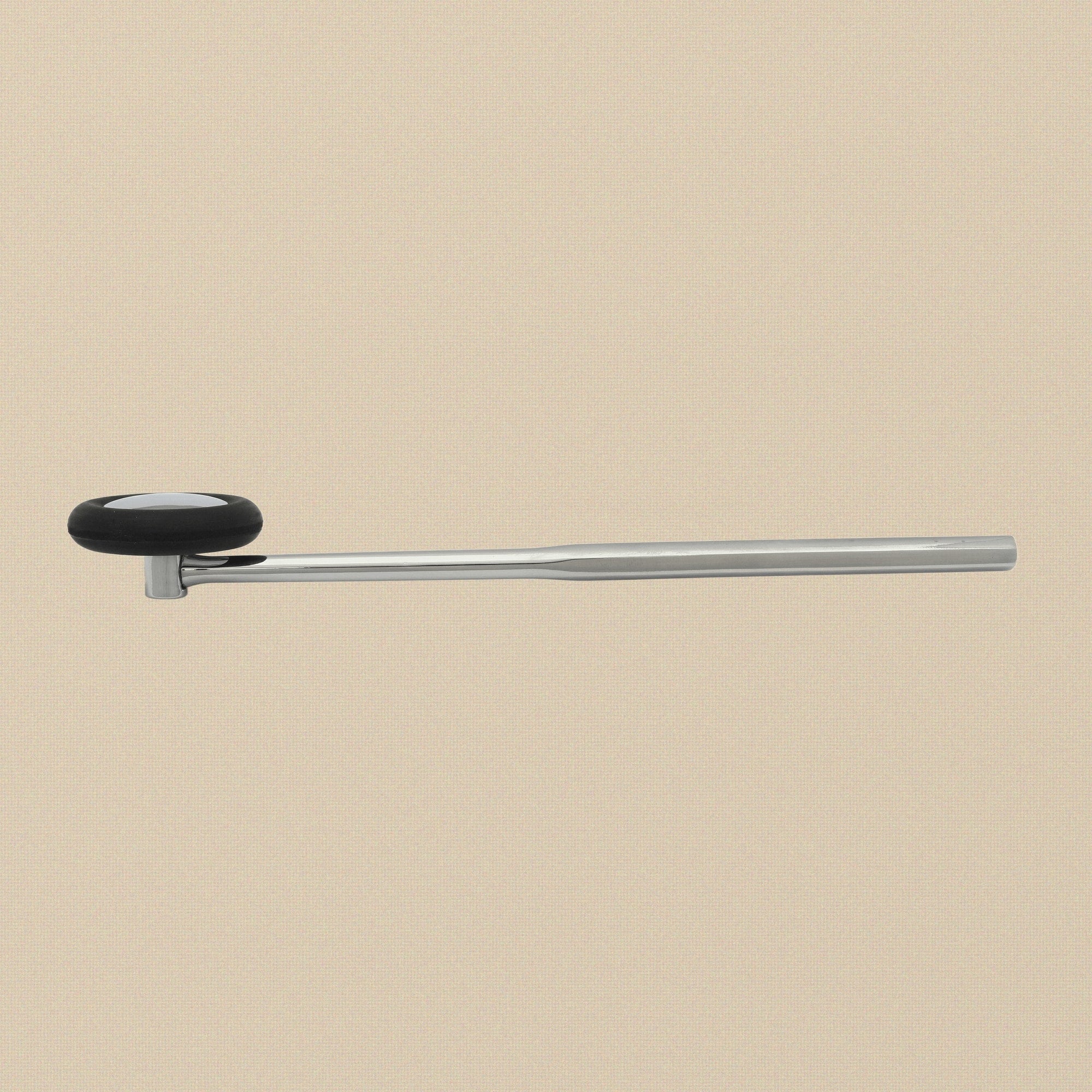 The pointed end of the Babinski hammer handle, used for sensory testing.