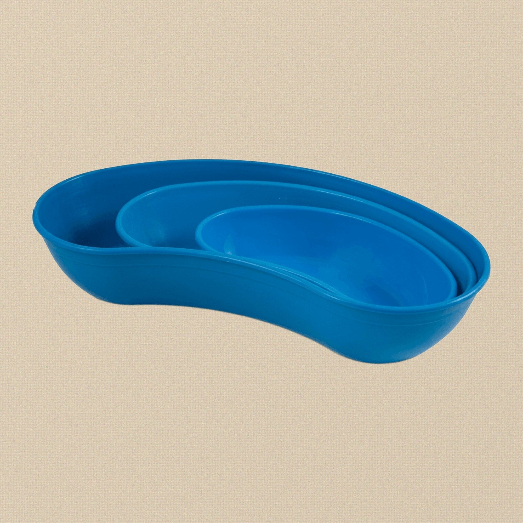 Plastic Kidney Dish Set — 3 Pieces (6″, 8″, 10″) | Surgical Tray | Toolsmith Ltd UK
