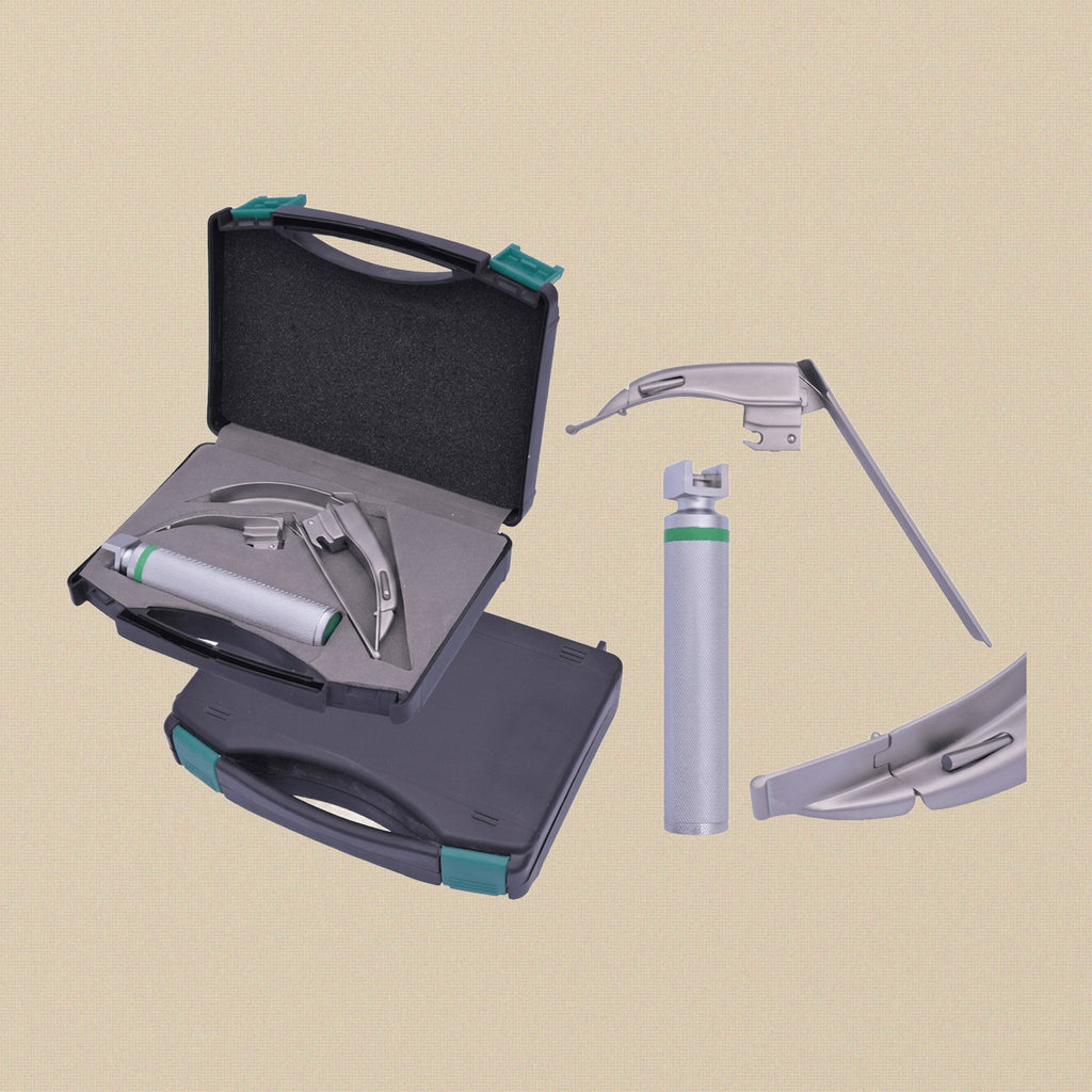 Macintosh LED Fibre-Optic Laryngoscope — Flexible Tip, Single Blade (No. 1) | Medical Instrument | Toolsmith Ltd UK