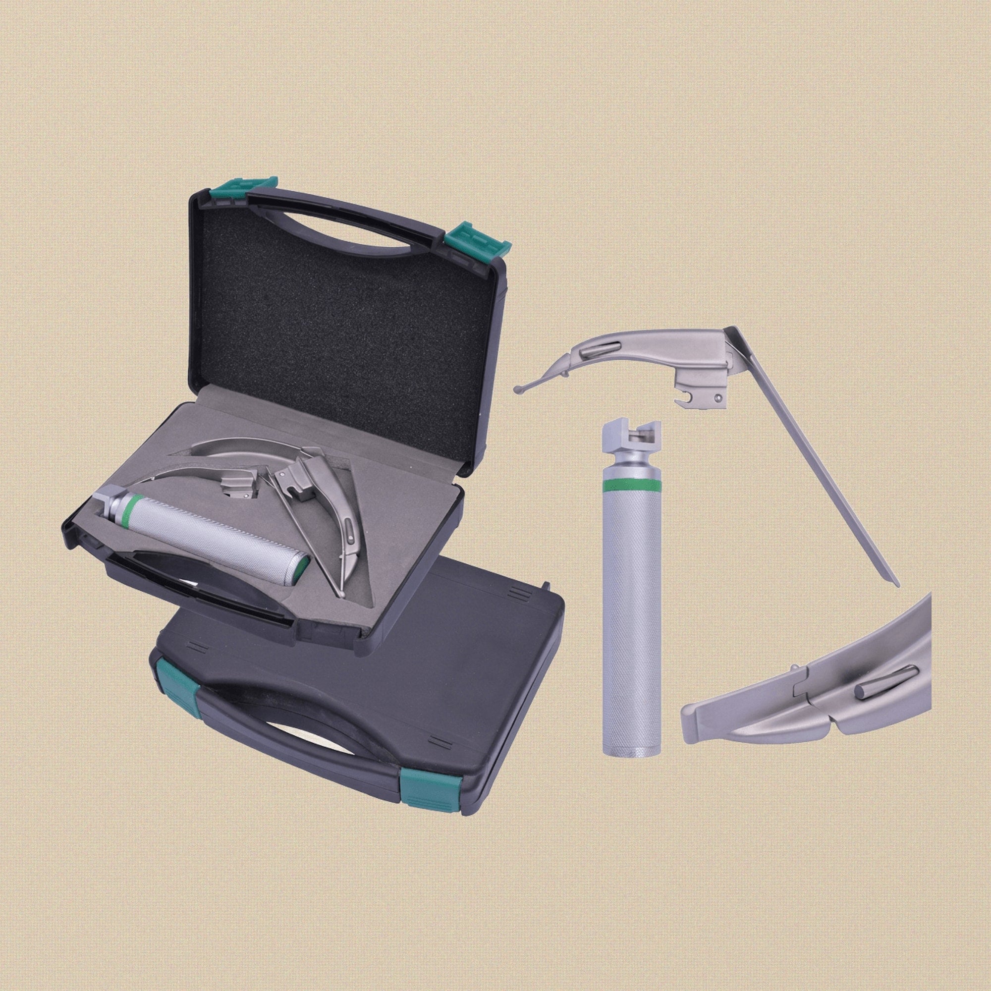 Macintosh LED Fibre-Optic Laryngoscope — Flexible Tip, Single Blade (No. 1) | Medical Instrument | Toolsmith Ltd UK