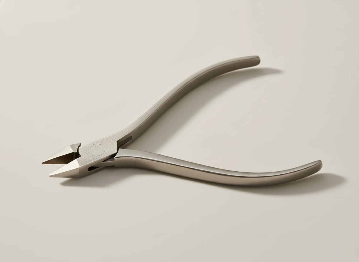 Square Handles Side Cutters Pliers, Stainless Steel, 120mm Slim Line Multi Purpose, for Jewellery and Optical Work | Jewellery Making Tools | Toolsmith Ltd UK