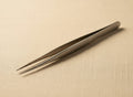 Stainless Steel Precision Tweezers, 16.5 cm, Medium Point, Serrated Jaws, for Jewellery, Diamond, Gemstone and Bead Pick Up Repair | Jewellery Making Tools | Toolsmith Ltd UK