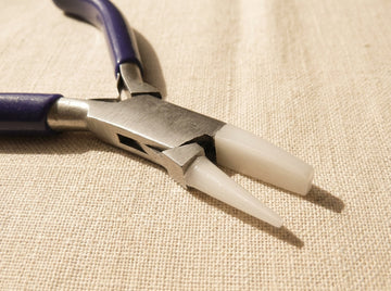 Round and Flat Nose Pliers with Replaceable Nylon Jaws, Jewellery Bead Wire Work Forming Tool | Jewellery Making Tools | Toolsmith Ltd UK