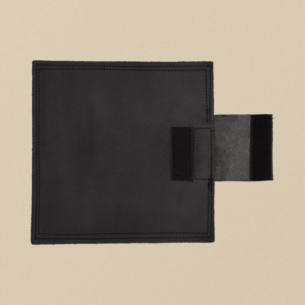 Leather Sand Bag, 10 x 10 Inch Square, Unfilled, Triple Stitched, for Jewellery Stamping, Chasing and Engraving Support | Jewellery Making Tools | Toolsmith Ltd UK