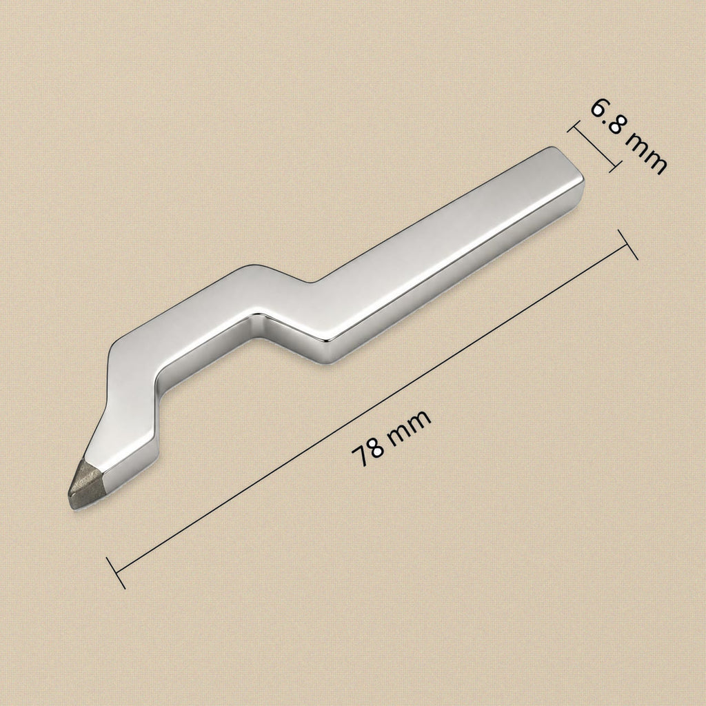 Swan Neck Ring Stamp Punch, Purity Marks 925, 375, 9K to 22K, Hardened Steel Jewellers Marking Tool, 78 mm | Jewellery Making Tools | Toolsmith Ltd UK