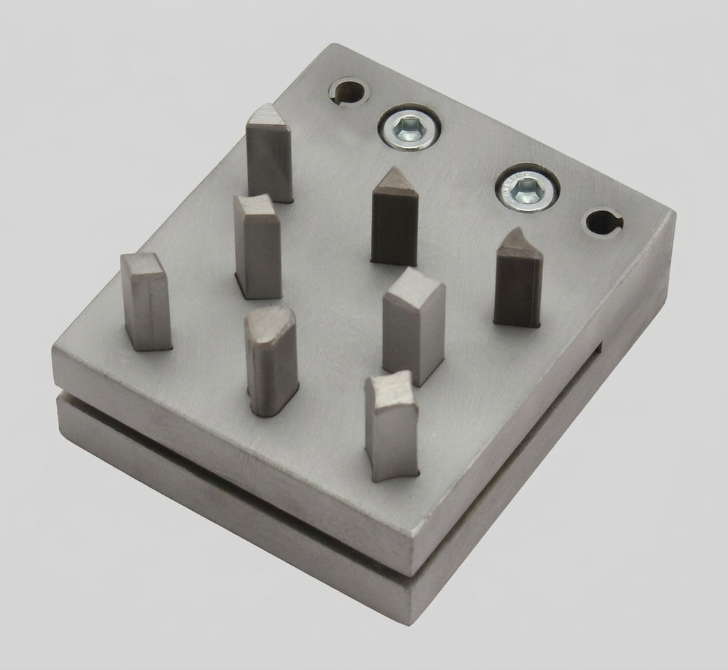 Mini Multi-Shape Steel Disc Cutter Set, 8 Punch Tools for Metal Sheet, Jewellery Dapping Stamping Blanks | Jewellery Making Tools | Toolsmith Ltd UK