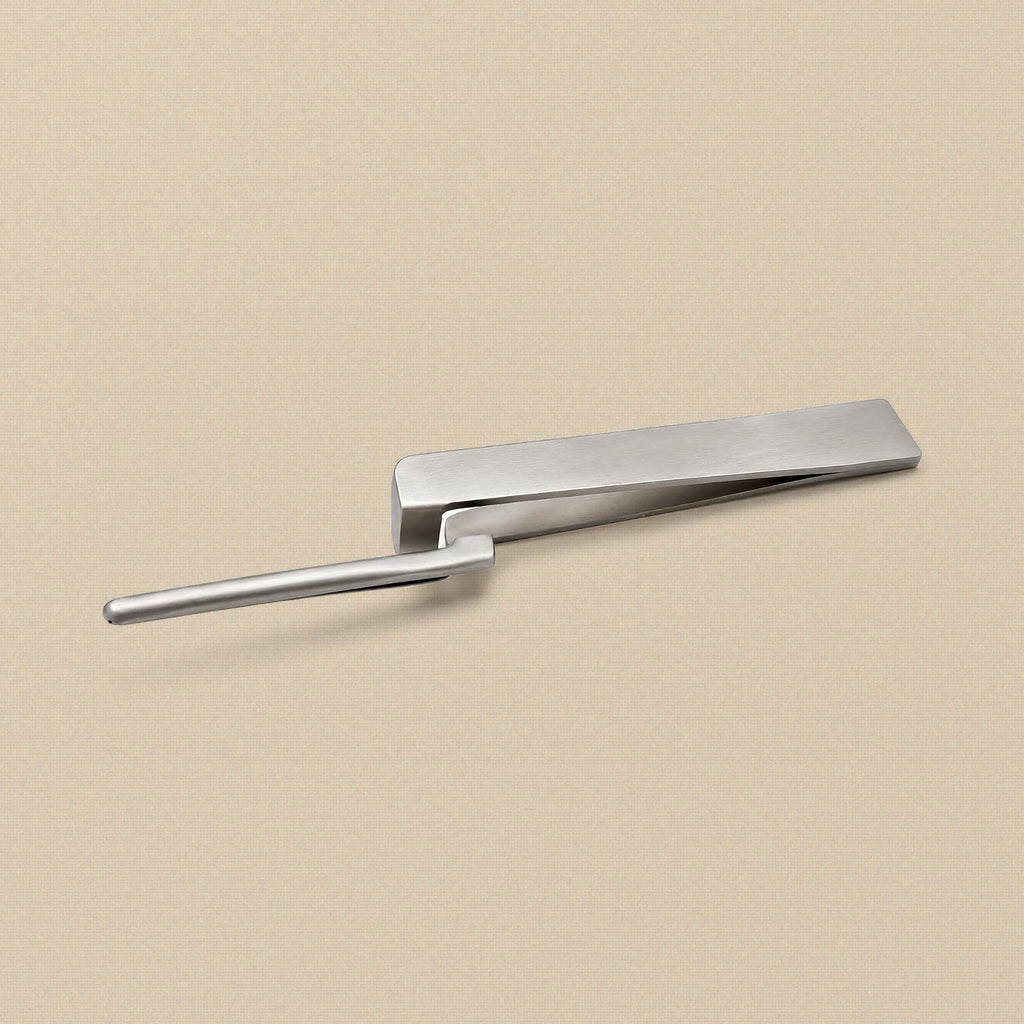 Stand-Up Cross Lock Tweezers, 6.5 Inch, Stainless Steel, Self-Closing Raised Tips for Soldering and Beading | Jewellery Making Tools | Toolsmith Ltd UK