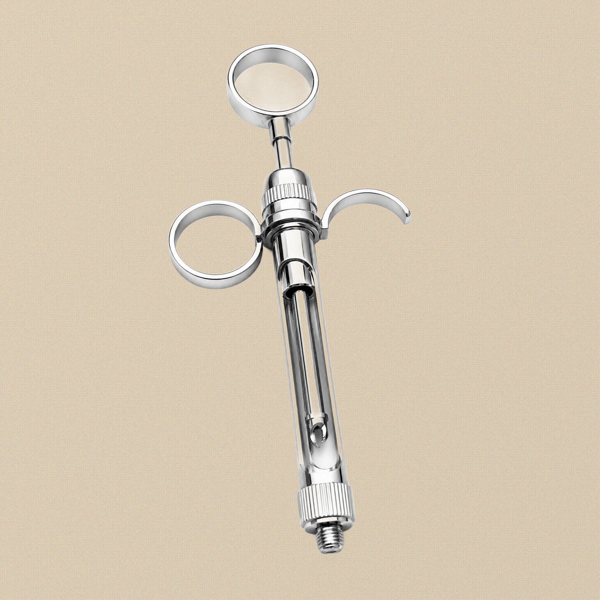 Twin-Ring Aspirating Dental Syringe for 1.8 ml Cartridges, Finger Rest | Dental Instruments | Toolsmith Ltd UK