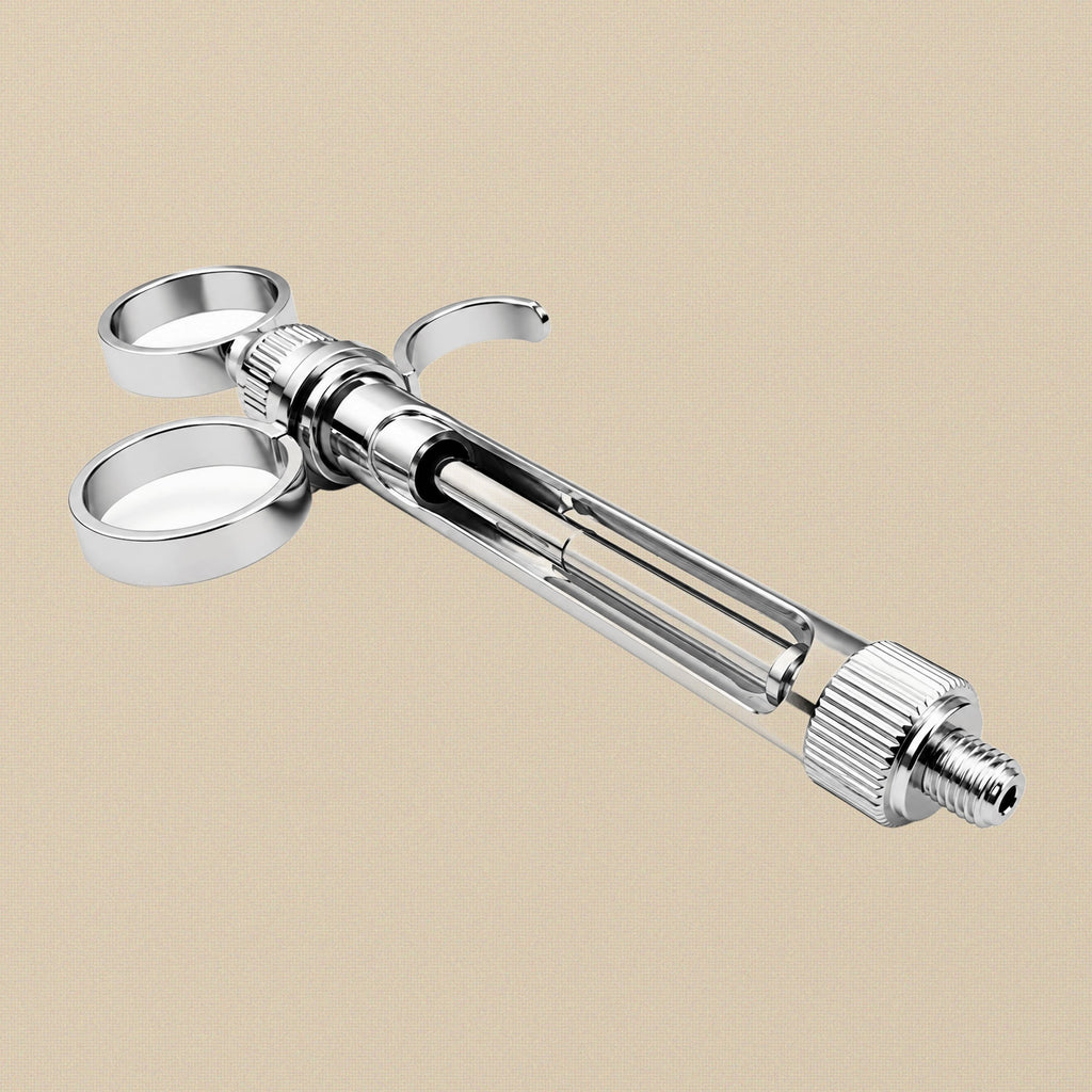 Twin-Ring Aspirating Dental Syringe for 1.8 ml Cartridges, Finger Rest | Dental Instruments | Toolsmith Ltd UK