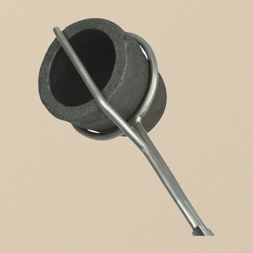 Exclusive Metal Crucible Tongs (ONLY) with PVC Handles, Casting and Melting Tool Holder | Jewellery Making Tools | Toolsmith Ltd UK