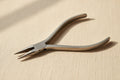 Square Handles Chain Nose Pliers, Stainless Steel, 120mm Slim Line, for Jewellery and Optical Work | Jewellery Making Tools | Toolsmith Ltd UK