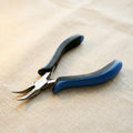 Bent Nose Ergonomic Pliers, Premium Stainless Steel, 5 Inch, Bead Wire Working Jewellery Art Crafts Tool | Jewellery Making Tools | Toolsmith Ltd UK