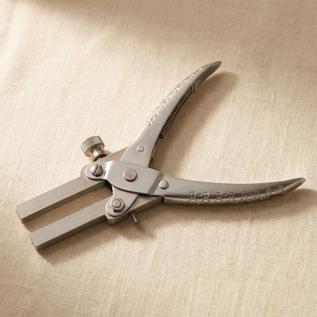 Parallel Action Square Bail Making Pliers with Jaw Stop, 8mm and 8mm, 6-Inch Jewellery Tool | Jewellery Making Tools | Toolsmith Ltd UK
