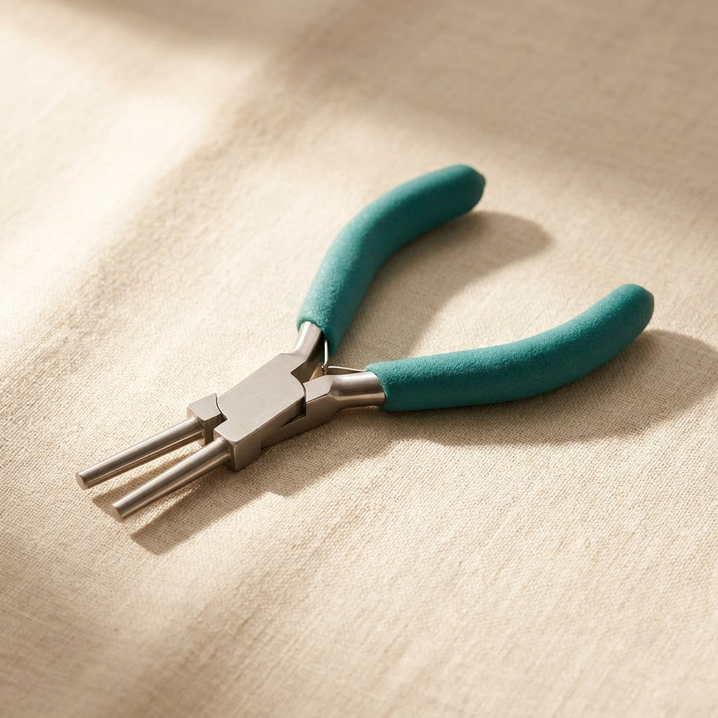 Medium Size Oval Mandrel Pliers for Jewellery Making, Wire Looping and Bail Making, 7.5 x 5 mm & 6 x 4 mm | Jewellery Making Tools | Toolsmith Ltd UK