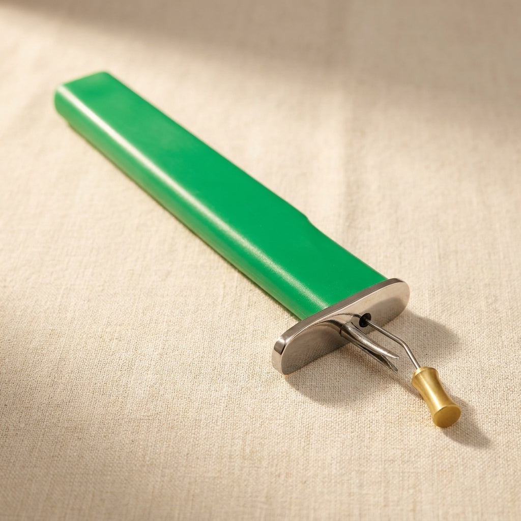 Green Beading Knotting Tool, Professional Jewellery Knotter for Consistent Knots with Beads | Jewellery Making Tools | Toolsmith Ltd UK