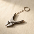 Mini Parallel Action Chain Nose Pliers with Keychain, 7.6 cm/ 3", Jewellery Making Tool, Fully Workable | Jewellery Making Tools | Toolsmith Ltd UK